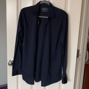 Scotch & Soda Navy Button up - S